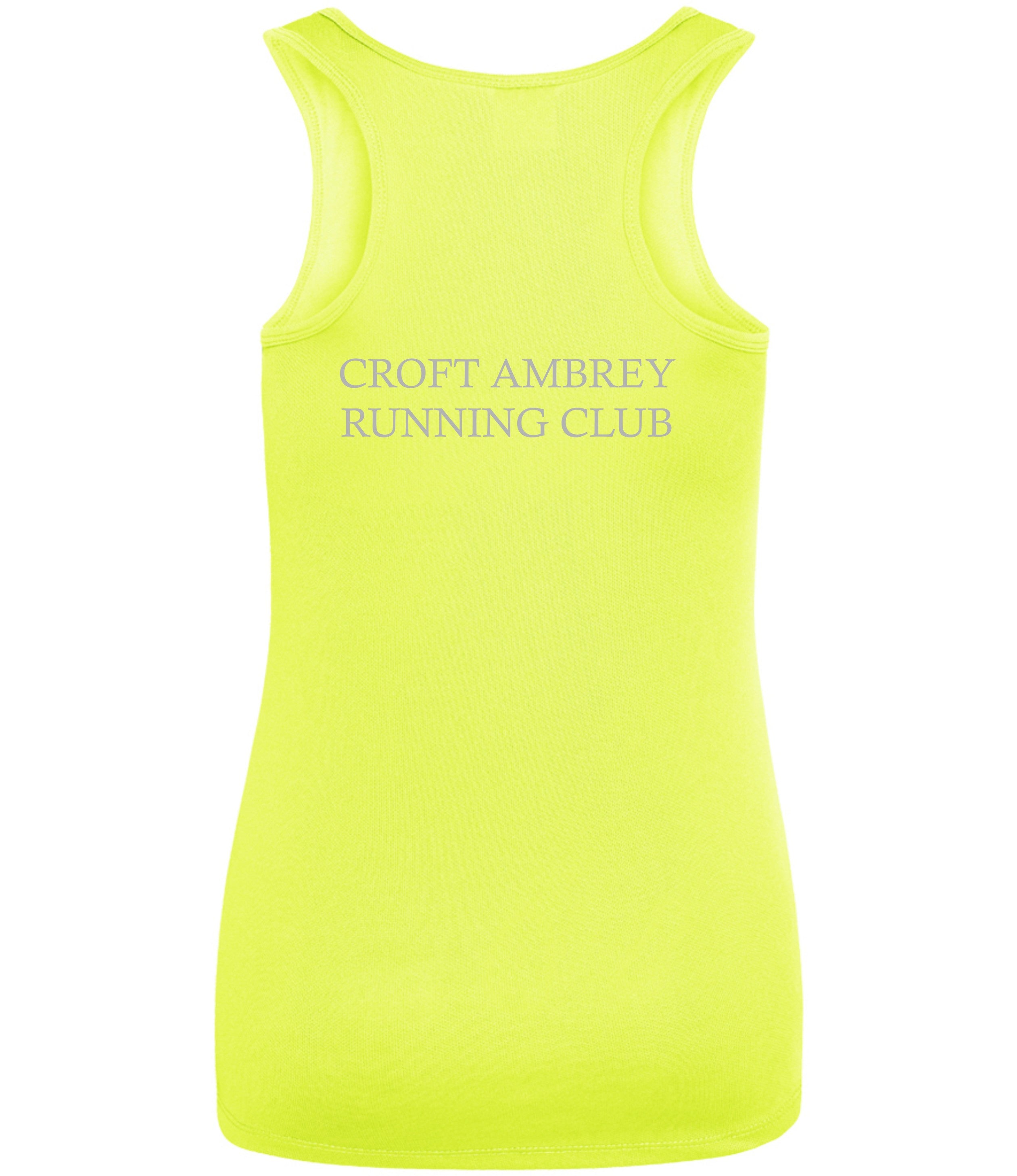 Croft Ambrey Women's Aero Running Vest Hi Vis
