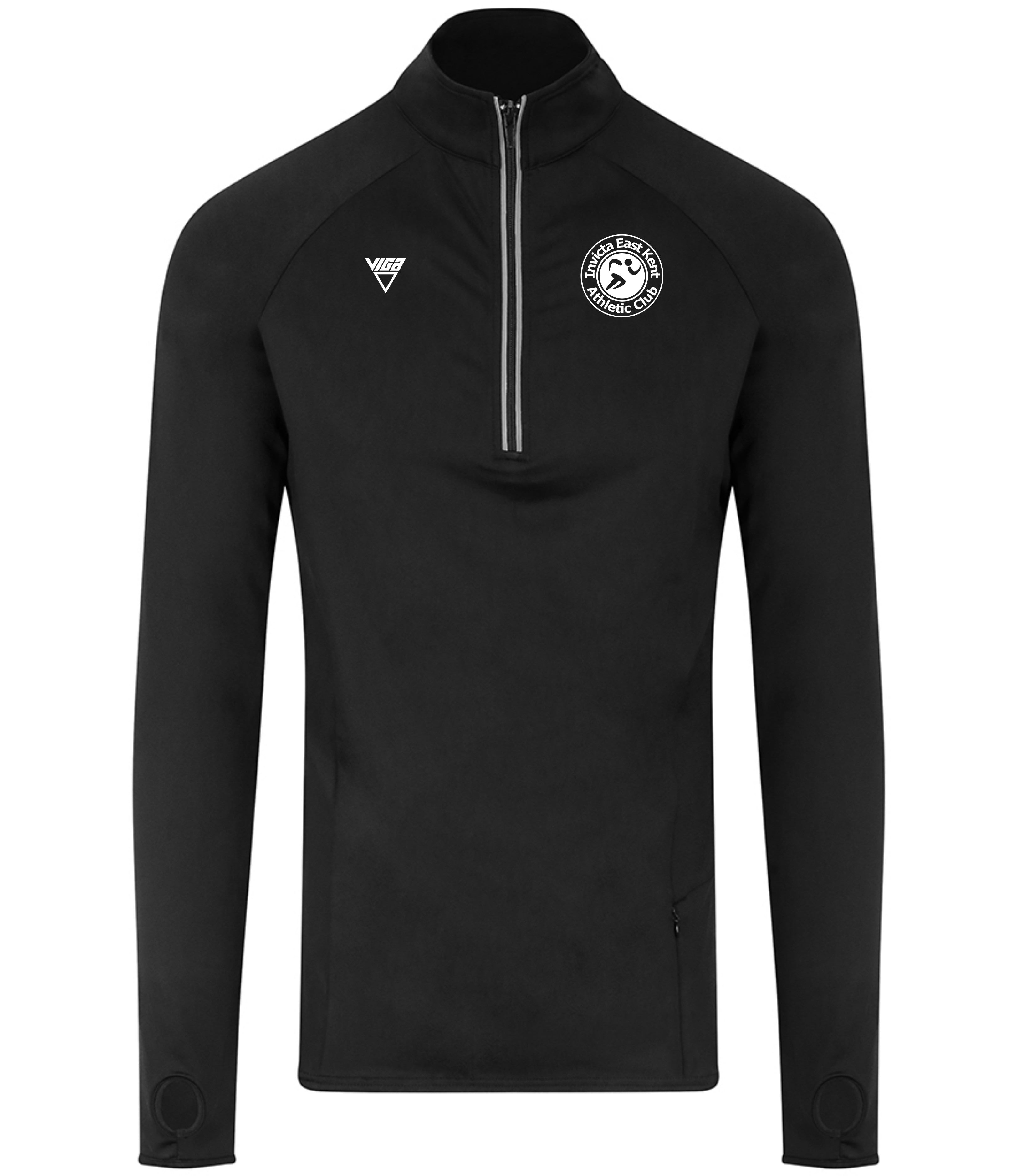Invicta East Kent AC Men's Half Zip Top