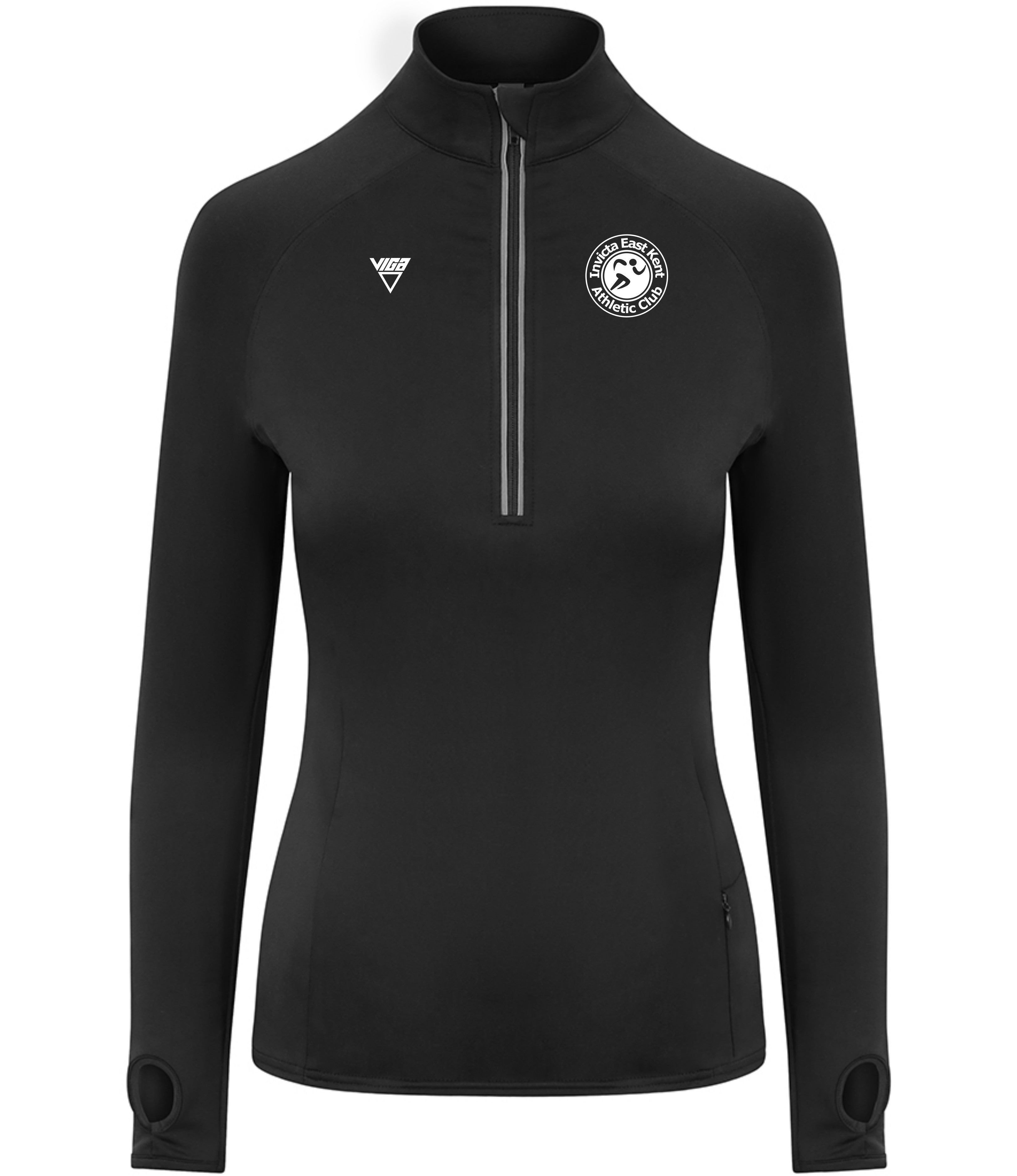 Invicta East Kent AC Women's Half Zip Top