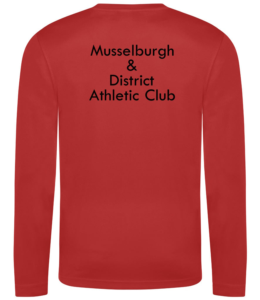 MADAC Men's Running T-Shirt Long Sleeve