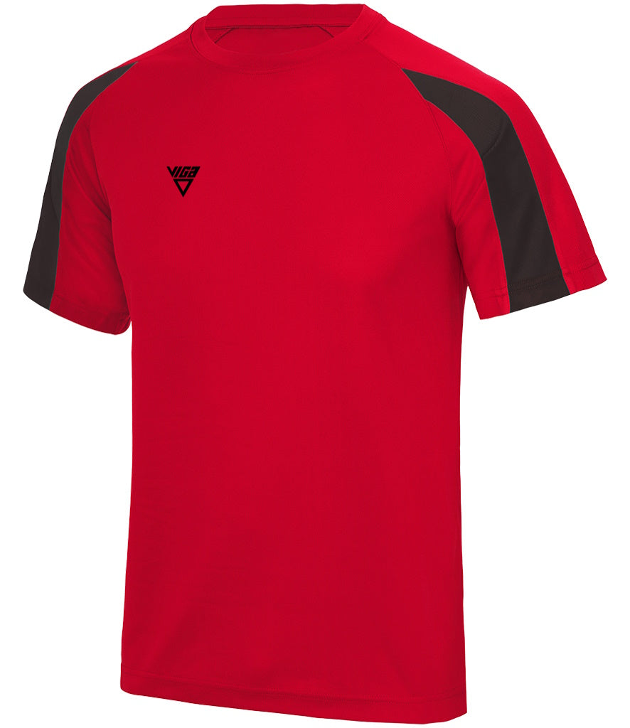Men's Aero Running T-Shirt Contrast