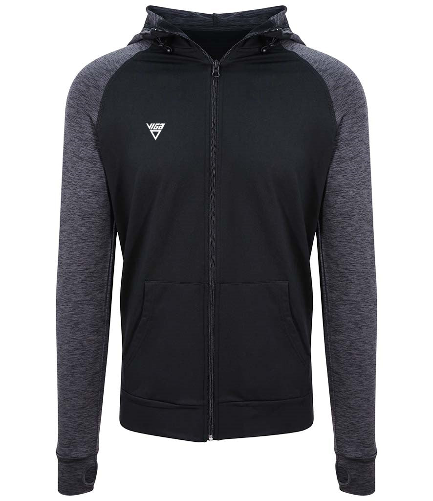 Men's Hooded Full Zip Top