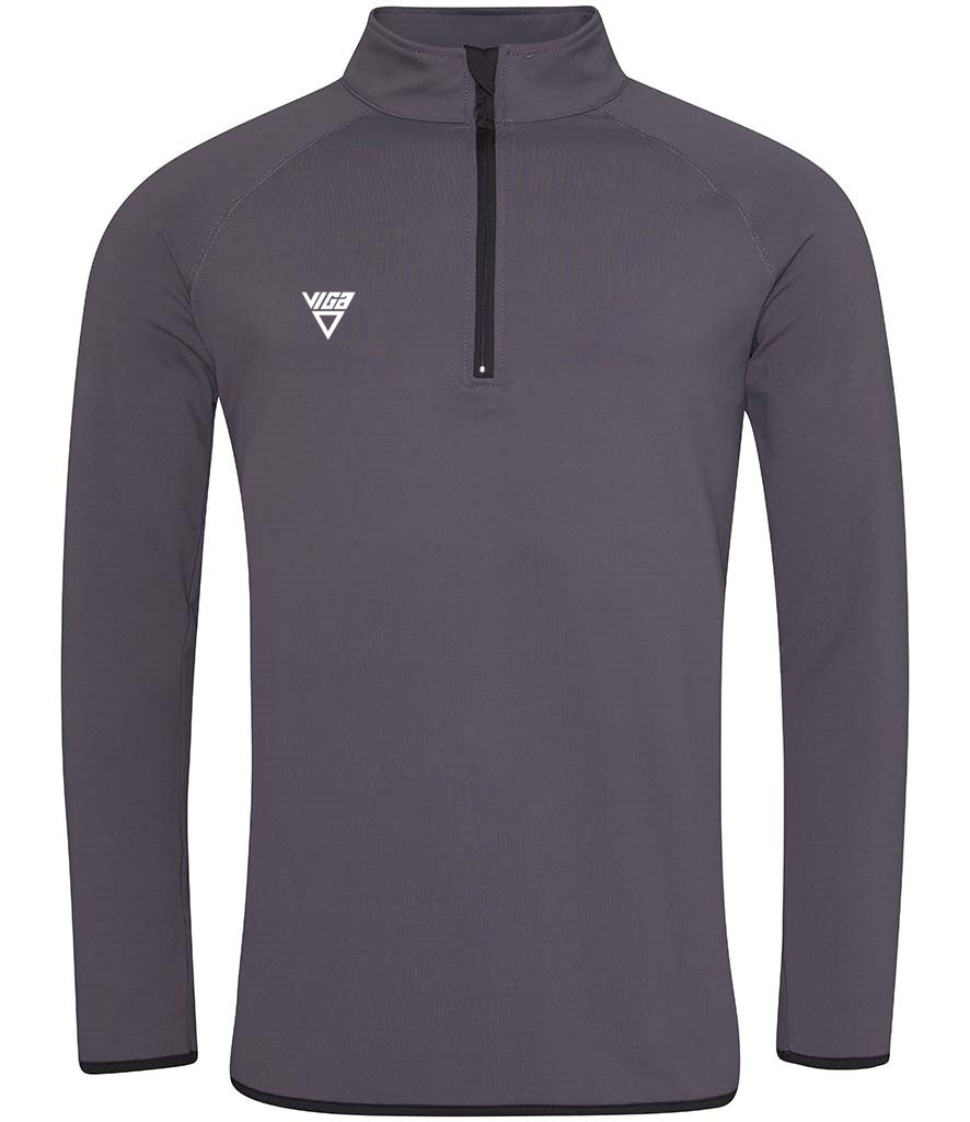 Men's Half Zip Top Slim Fit