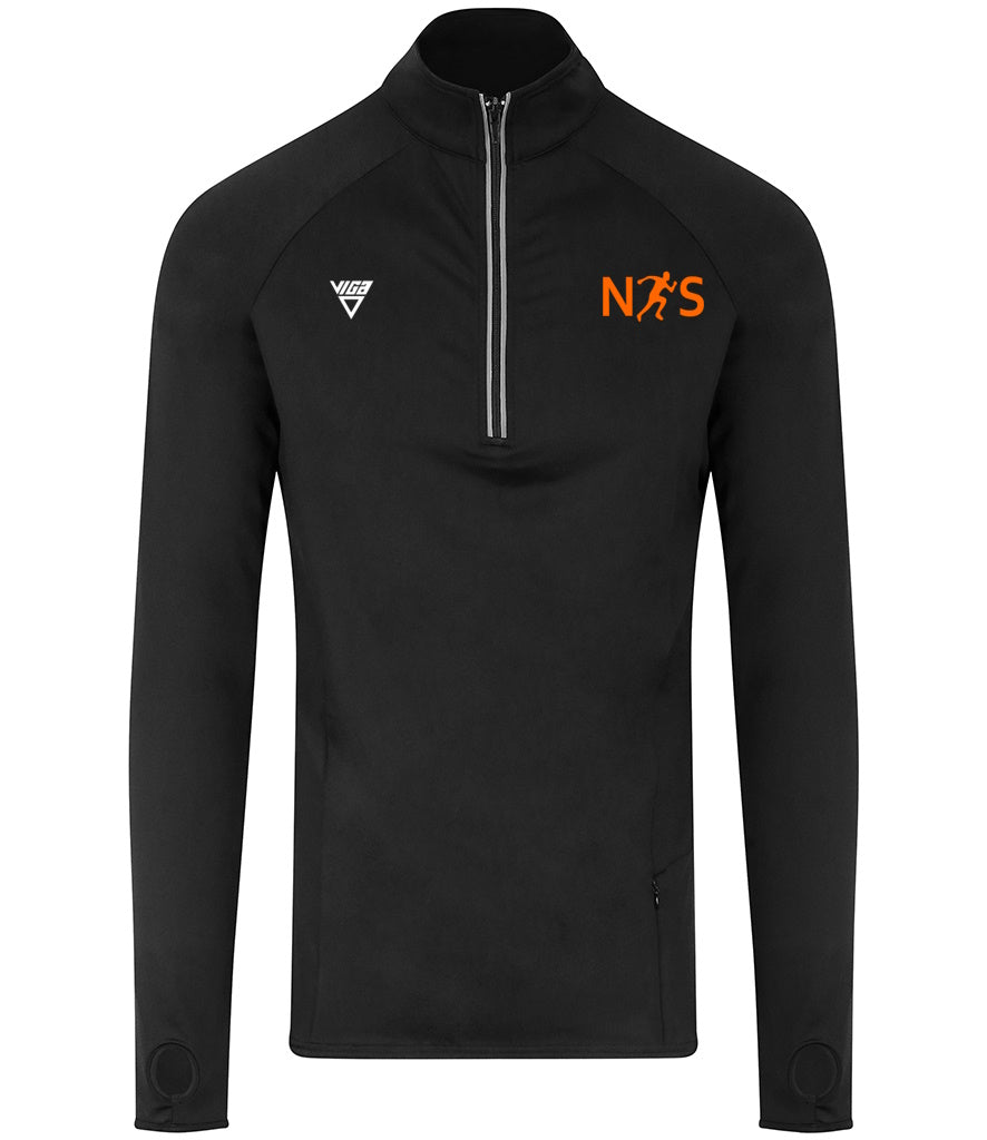 Newark Striders Men's Half Zip Top Active Fit