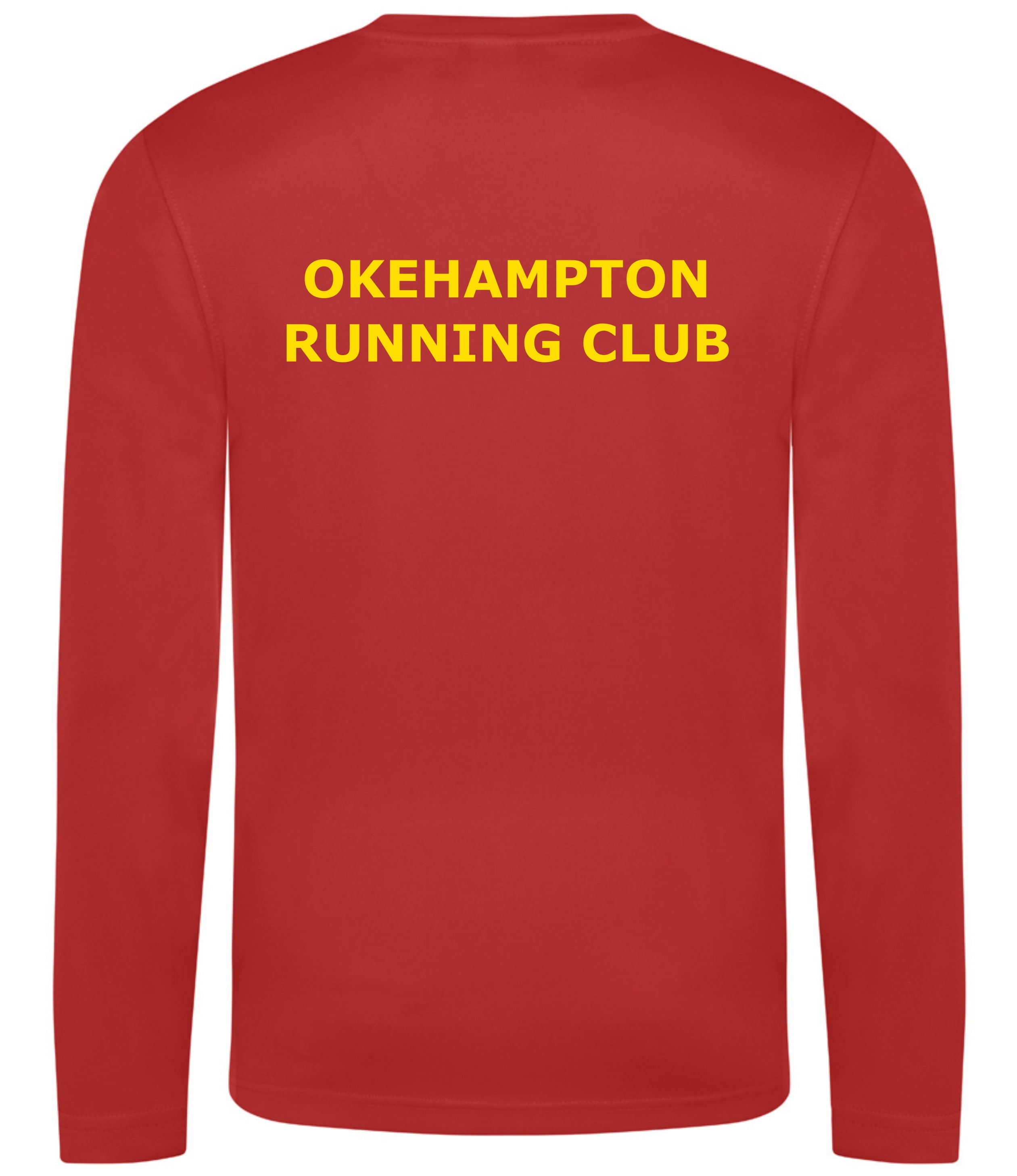 Okehampton Running Club Men's Running T-Shirt Long Sleeve