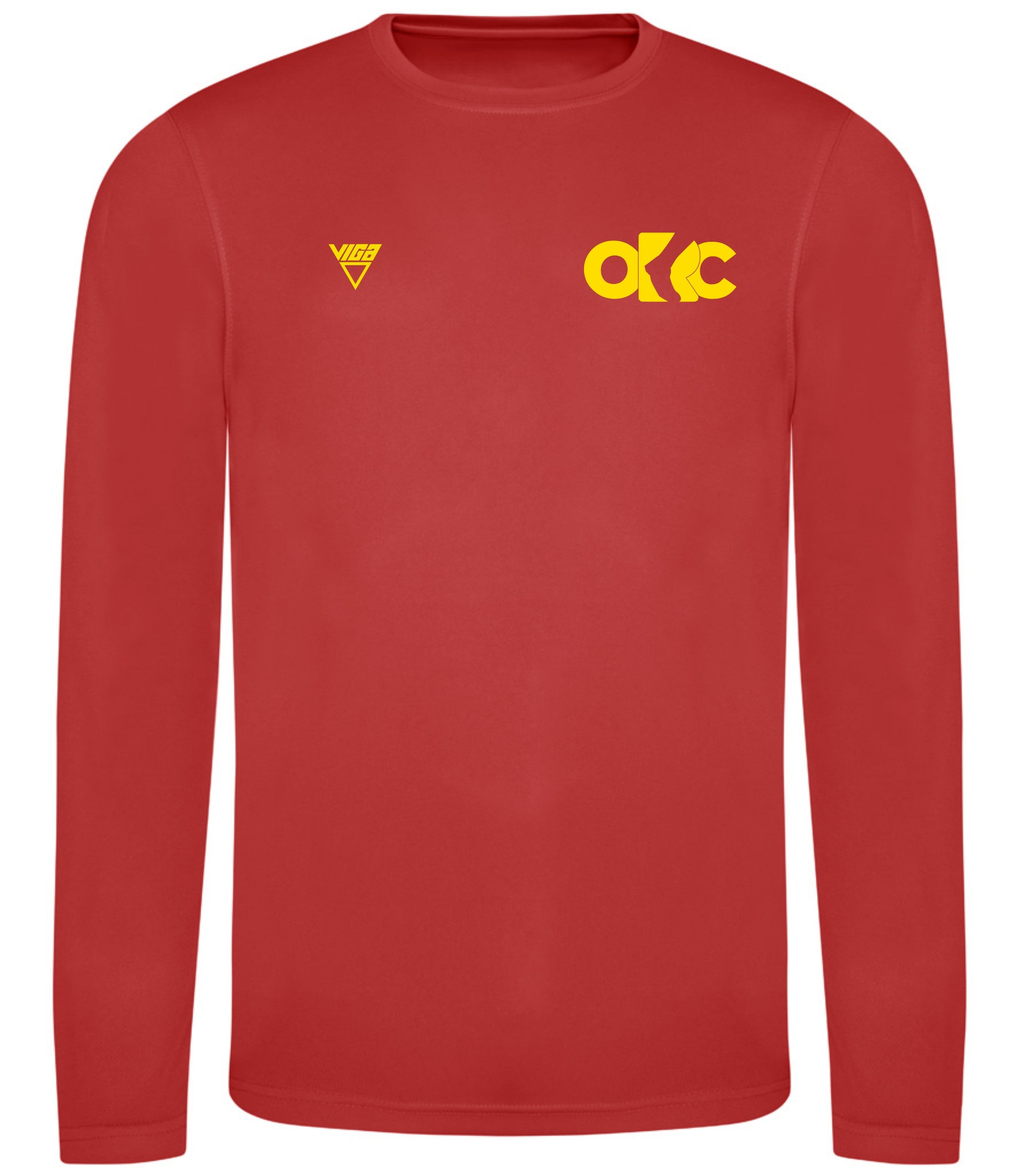 Okehampton Running Club Men's Running T-Shirt Long Sleeve