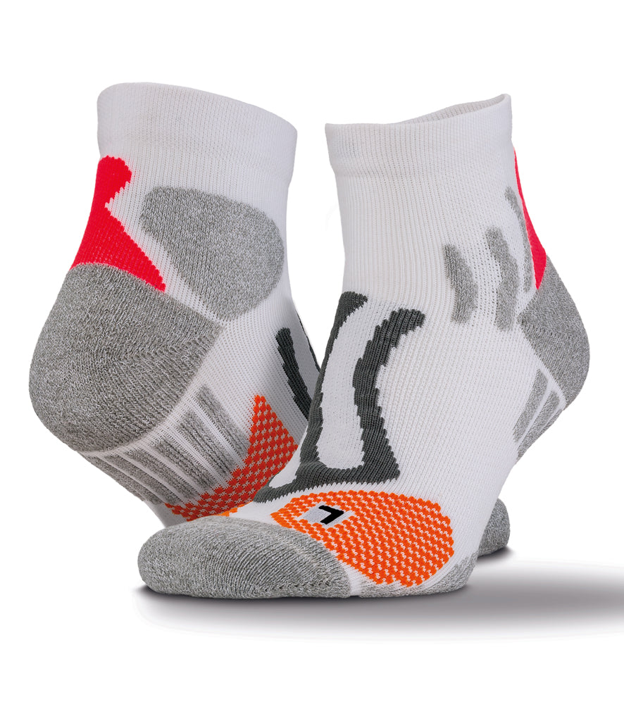 Running Compression Socks White