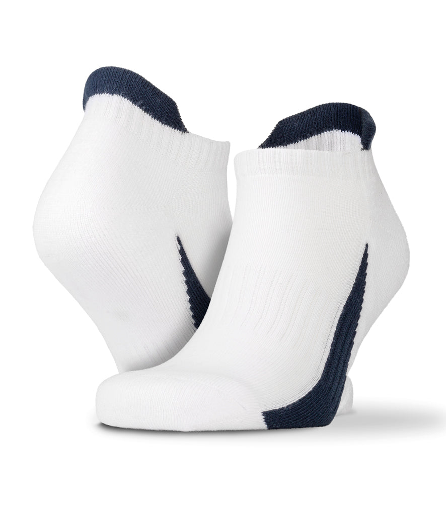 Running Sports Socks White