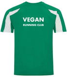 VRC Short Sleeves Contrast T-shirt  Green/White