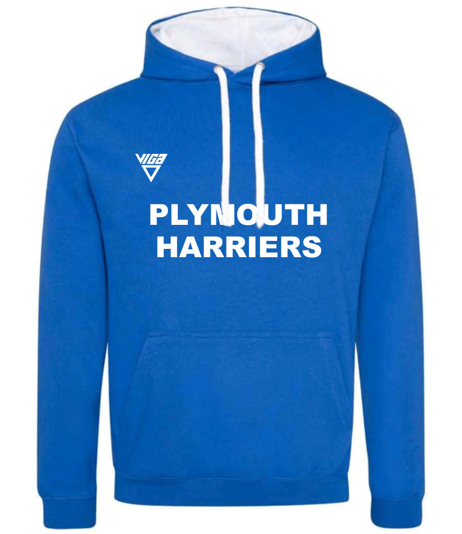 Plymouth Harriers Contrast Unisex Hoodie