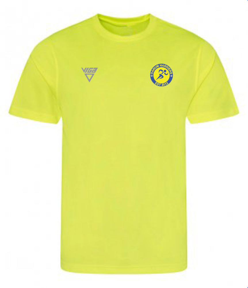 Danum Harriers T-Shirt (Yellow) Male & Female Sizes