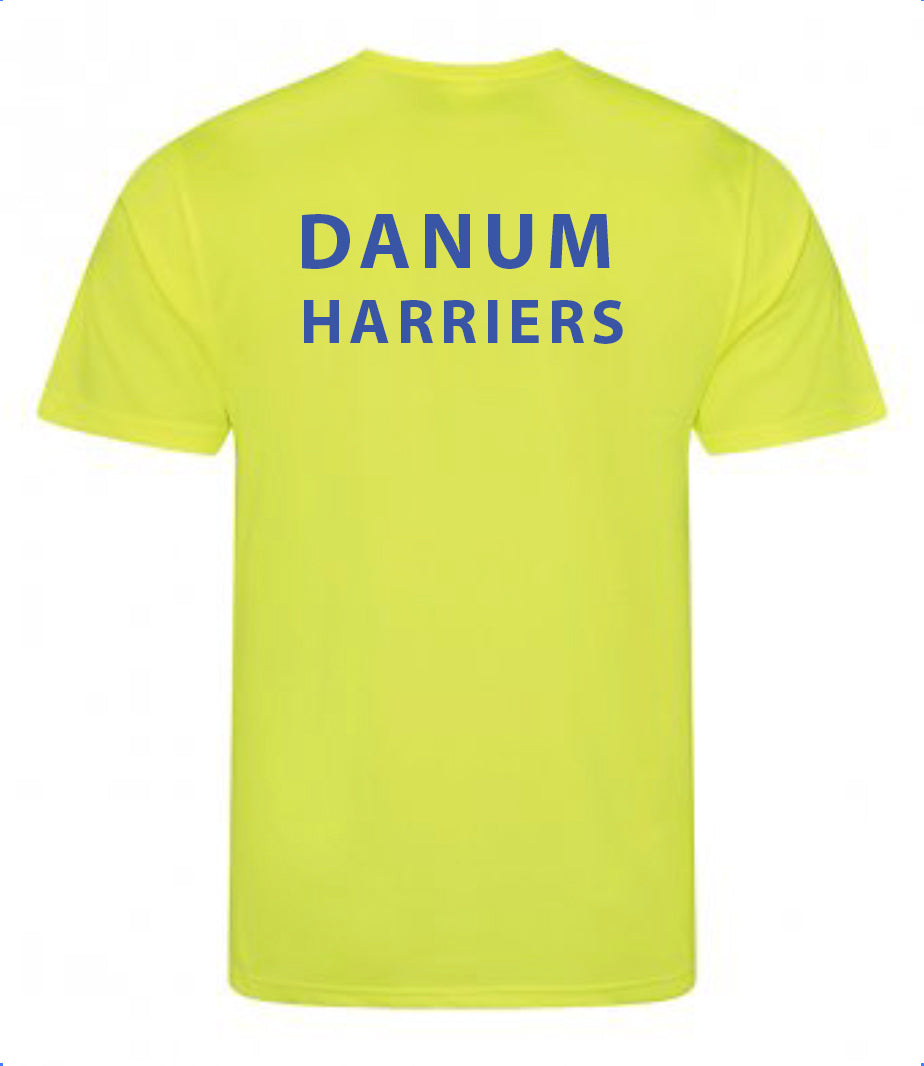 Danum Harriers T-Shirt (Yellow) Male & Female Sizes