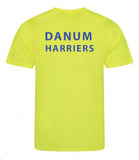 Danum Harriers T-Shirt (Yellow) Male & Female Sizes