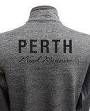Perth Road Runners Long Sleeve Zip Neck Performance Top