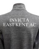Invicta East Kent AC Mens Long Sleeve Zip Neck Performance Top