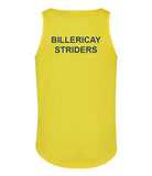 Billericay Striders Running Club Bespoke Vest (Male & Female sizes)
