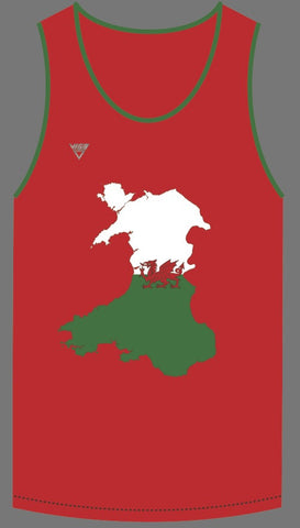 VIGA Wales Running Vest (Male & Female sizes)