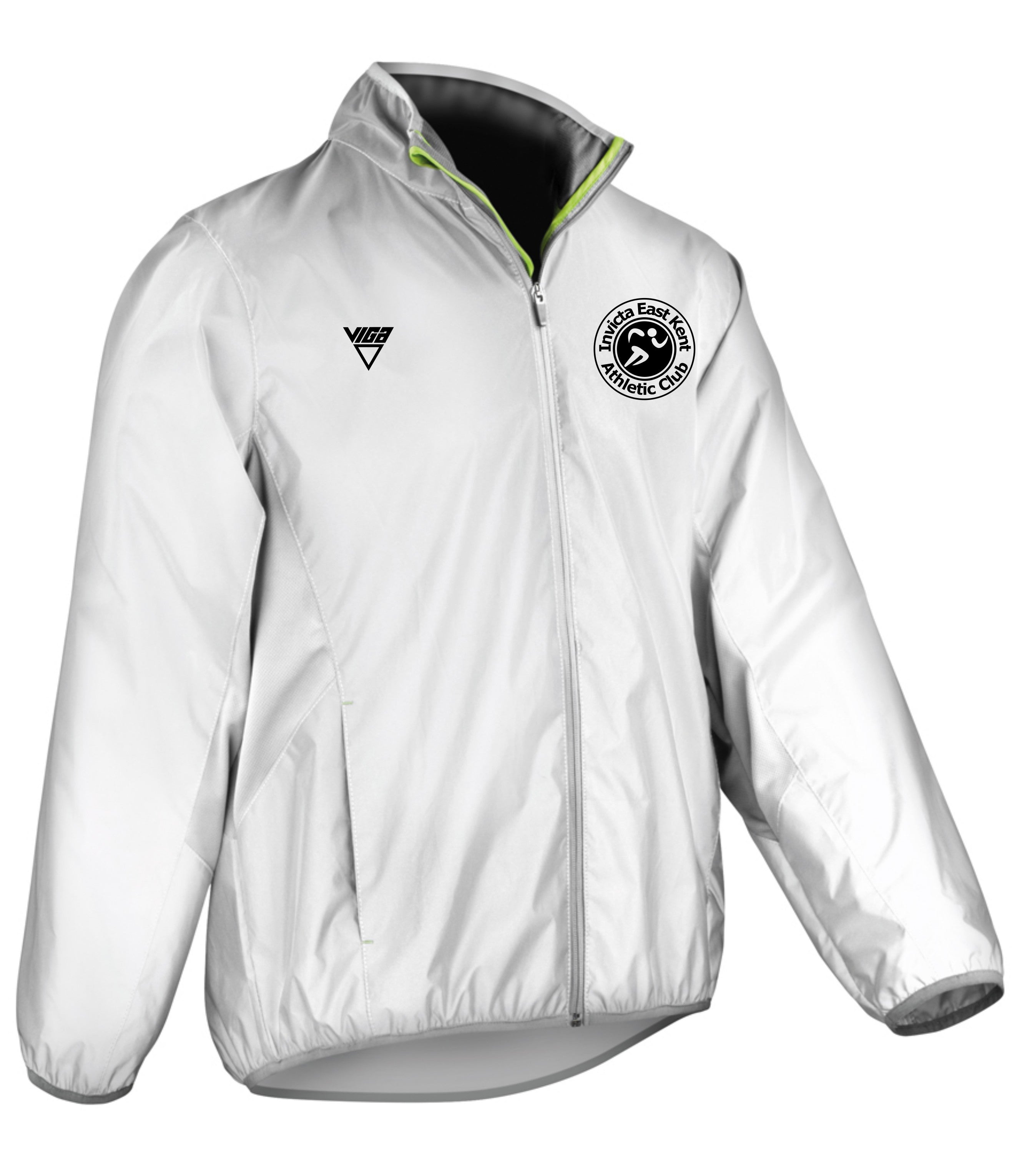 Invicta East Kent AC Full Reflective Jacket