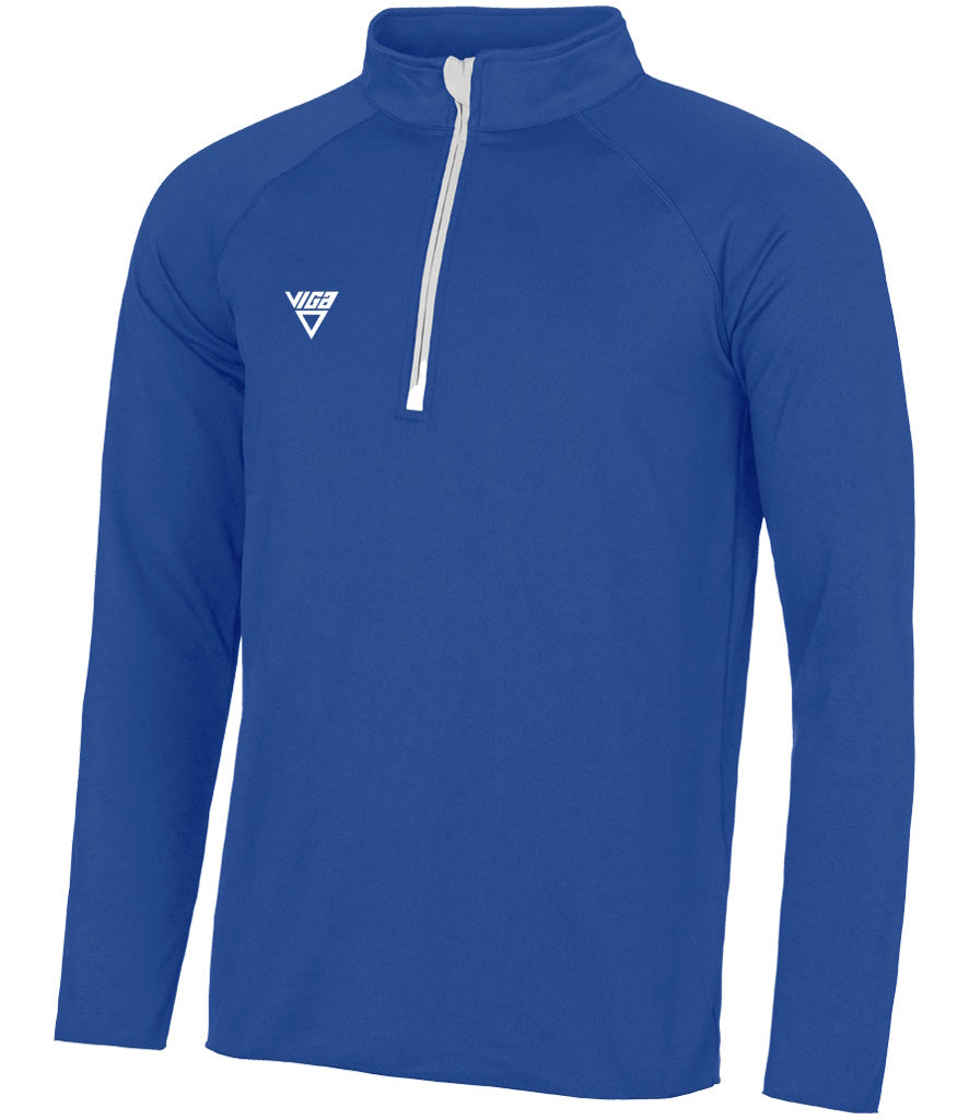 Men's Half Zip Top Slim Fit