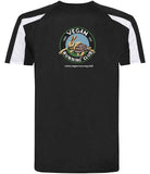Vegan Running Club Tortoise And Hare T-Shirt - Black