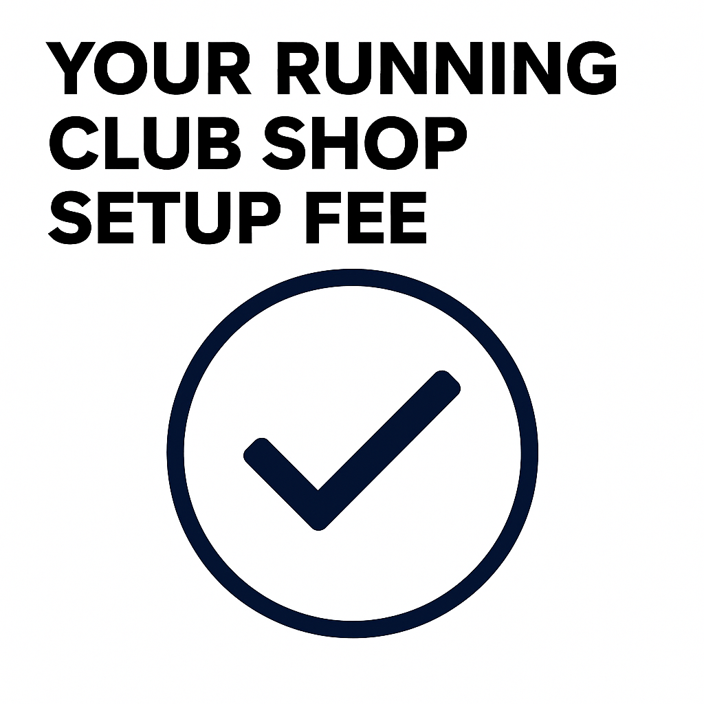 Your Running Club Shop Setup Fee