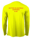 Sutton-in-Ashfield Harriers & A.C. Mens & Ladies Long Sleeve T-Shirt