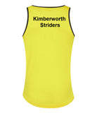 Kimberworth Striders Running Club Bespoke Ladies Vest with Contrast Chestband