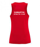 Dumbarton AC Ladies Wicking Training Vest