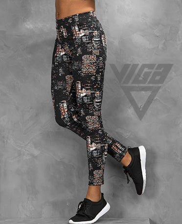 VIGA Ladies Multi Print Leggings
