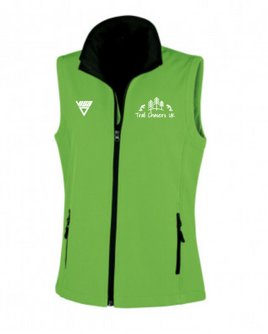 Trail Chasers Soft Shell Gilet (Male & Female sizes)