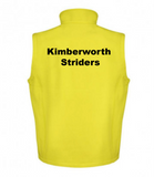 Kimberworth Striders Running Club Soft Shell Gilet (Male & Female)