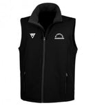 Plymouth Harriers Soft Shell Gilet (Male & Female sizes) - Black