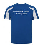 Scunthorpe and District Running Club Short Sleeve Contrast T-Shirt (Mens)