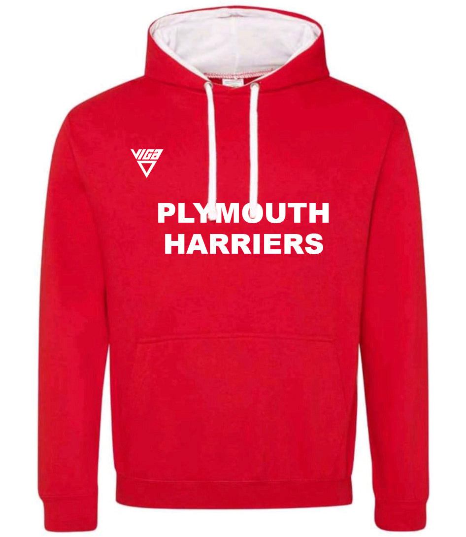 Plymouth Harriers Contrast Unisex Hoodie