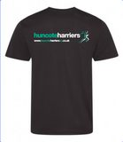 Huncote Harriers T-Shirt (Black) Male & Female Sizes