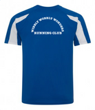 Wibbly Wobbly Wonders Running Club Contrast Short Sleeve T-Shirt (Mens)