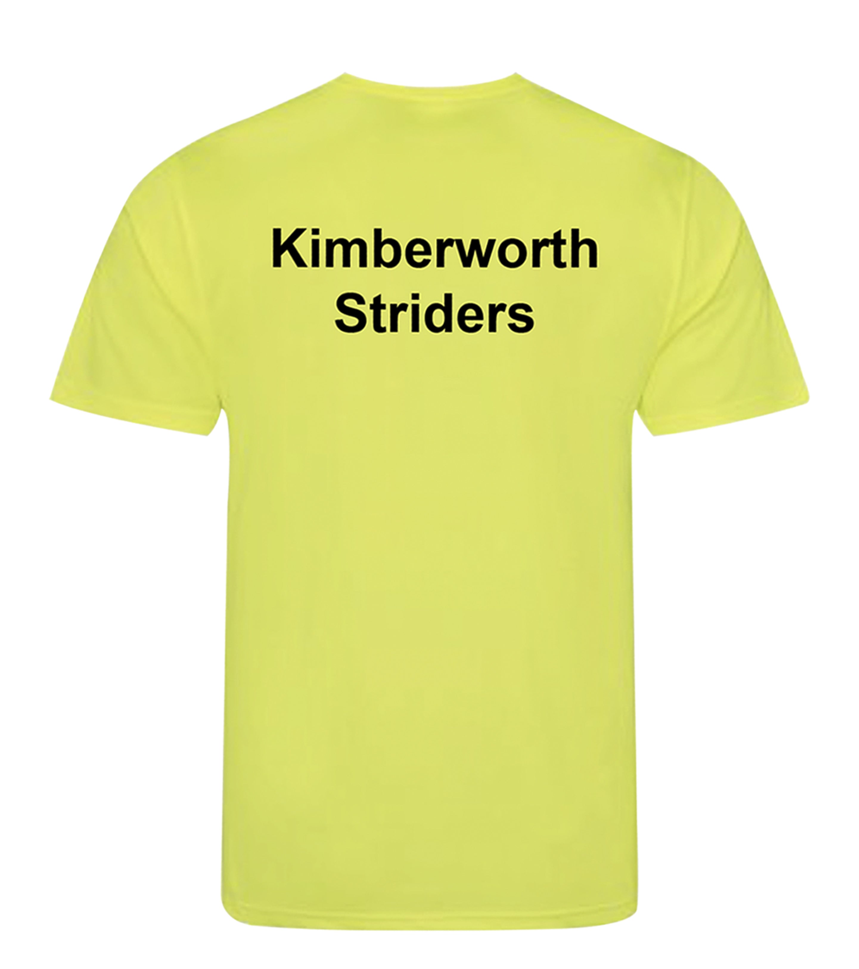 Kimberworth Striders Flo Yellow T-Shirt Male & Female Sizes