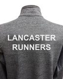Lancaster Runners Mens Long Sleeve Zip Neck Performance Top