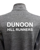 Dunoon Hill Runners Mens Long Sleeve Zip Neck Performance Top