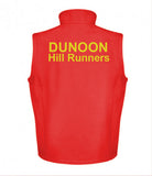 Dunoon Hill Runners Soft Shell Gilet (Male & Female sizes)