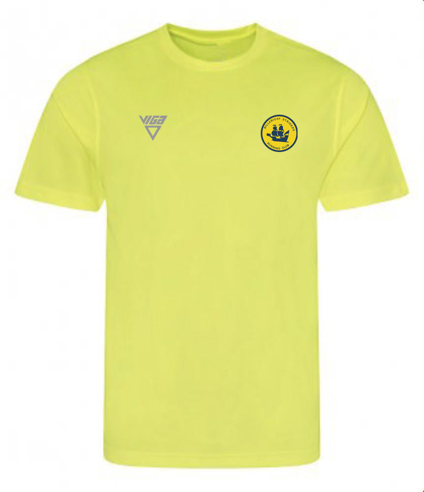 Billericay Striders T-Shirt (Yellow) Male & Female Sizes