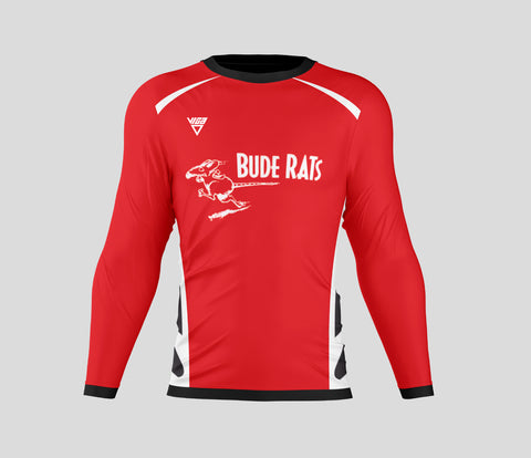 Bude Rats Long Sleeve T-shirt Male, Female & Junior sizes)