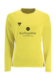 Run Together Canterbury Long Sleeve T-Shirt- Flo Yellow (Male & Female sizes)