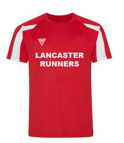 Lancaster Runners Mens Contrast Wicking T-Shirt