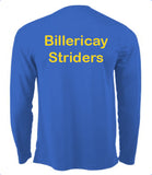 Billericay Striders Long Sleeve T-Shirt "Blue" (Male & Female sizes)
