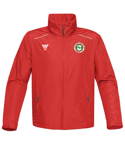 Sutton In Ashfield Performance Jacket (New Style Perfect Winter Running Jacket) Red