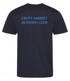 Croft Ambrey Running Club  Short Sleeve T-Shirt (Male & Female Sizes)